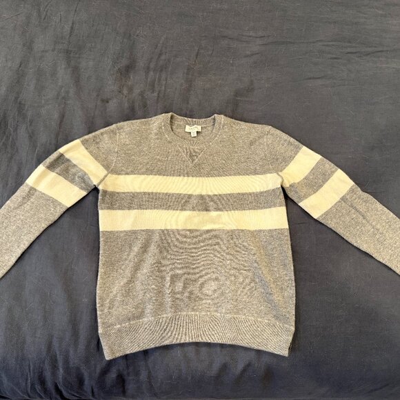Todd Snyder Cashmere Striped Sweatshirt